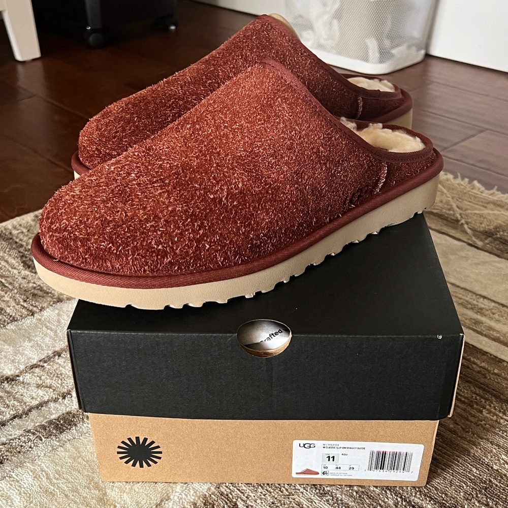 UGG Red Loafers & Slip-Ons